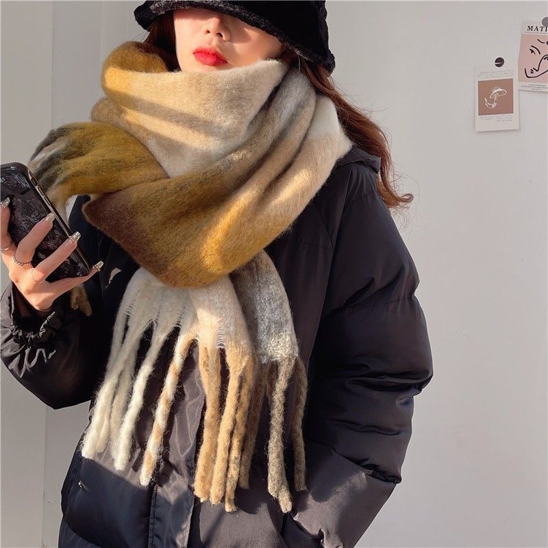 2025New Winter Thick Warm Scar - огляд і ціна Shawl Wrap Winter