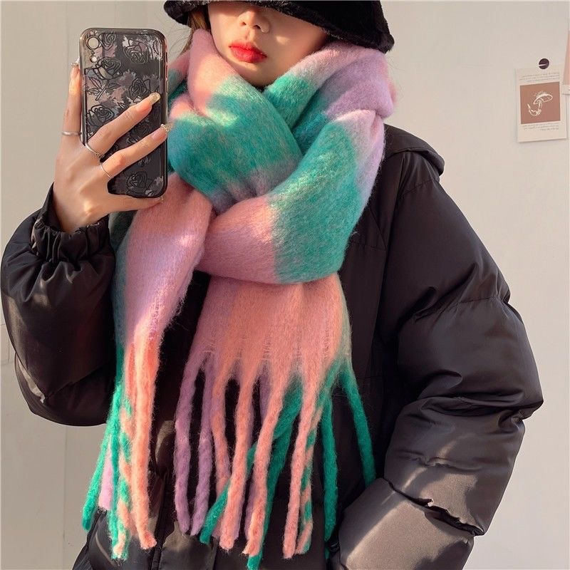 2025New Winter Thick Warm Scar - огляд і ціна Shawl Wrap Winter