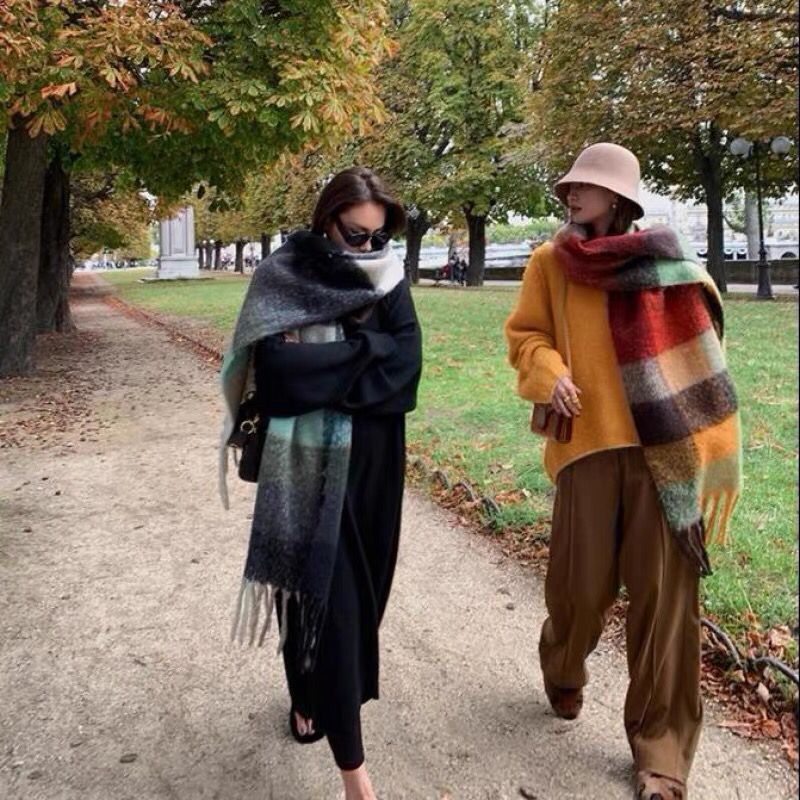 NEW Luxury Winter Thick Warm S - огляд і ціна Shawl Wrap Winter