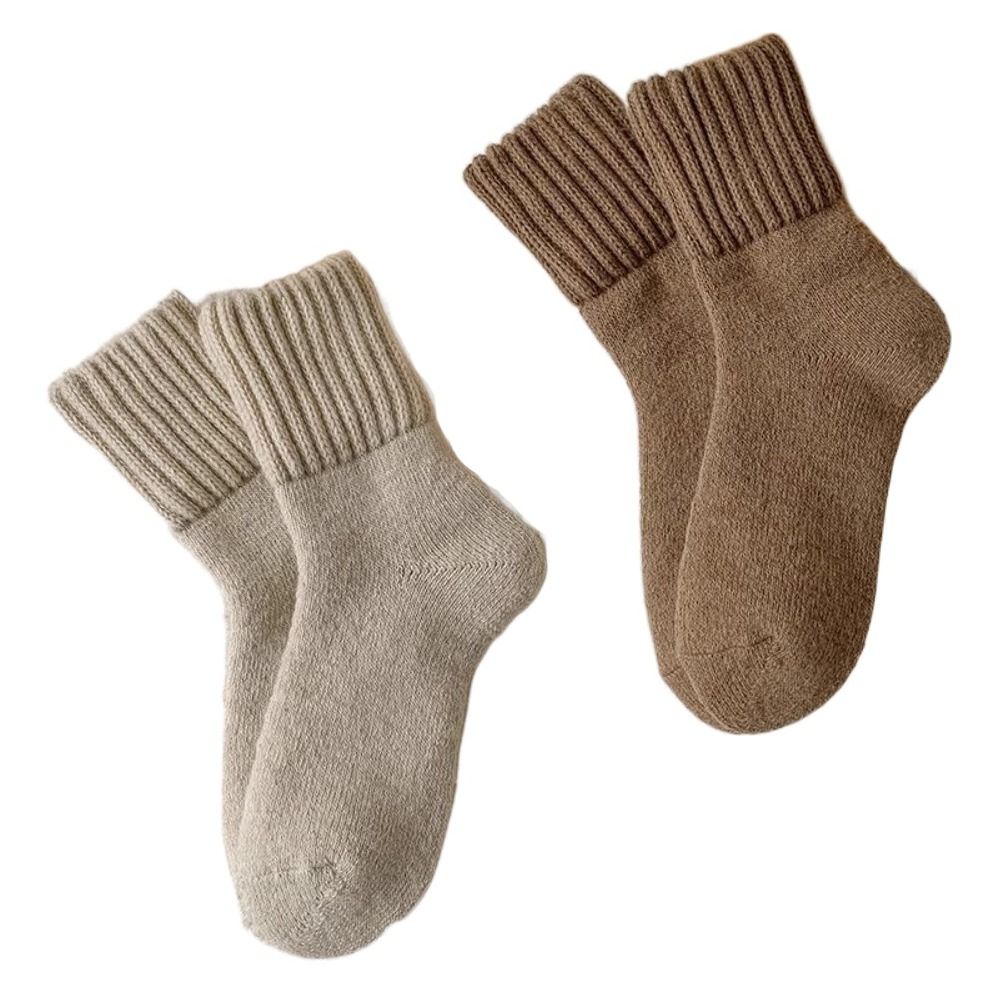 Creative Solid Color Thickened - огляд і ціна Thermal Sock Wool