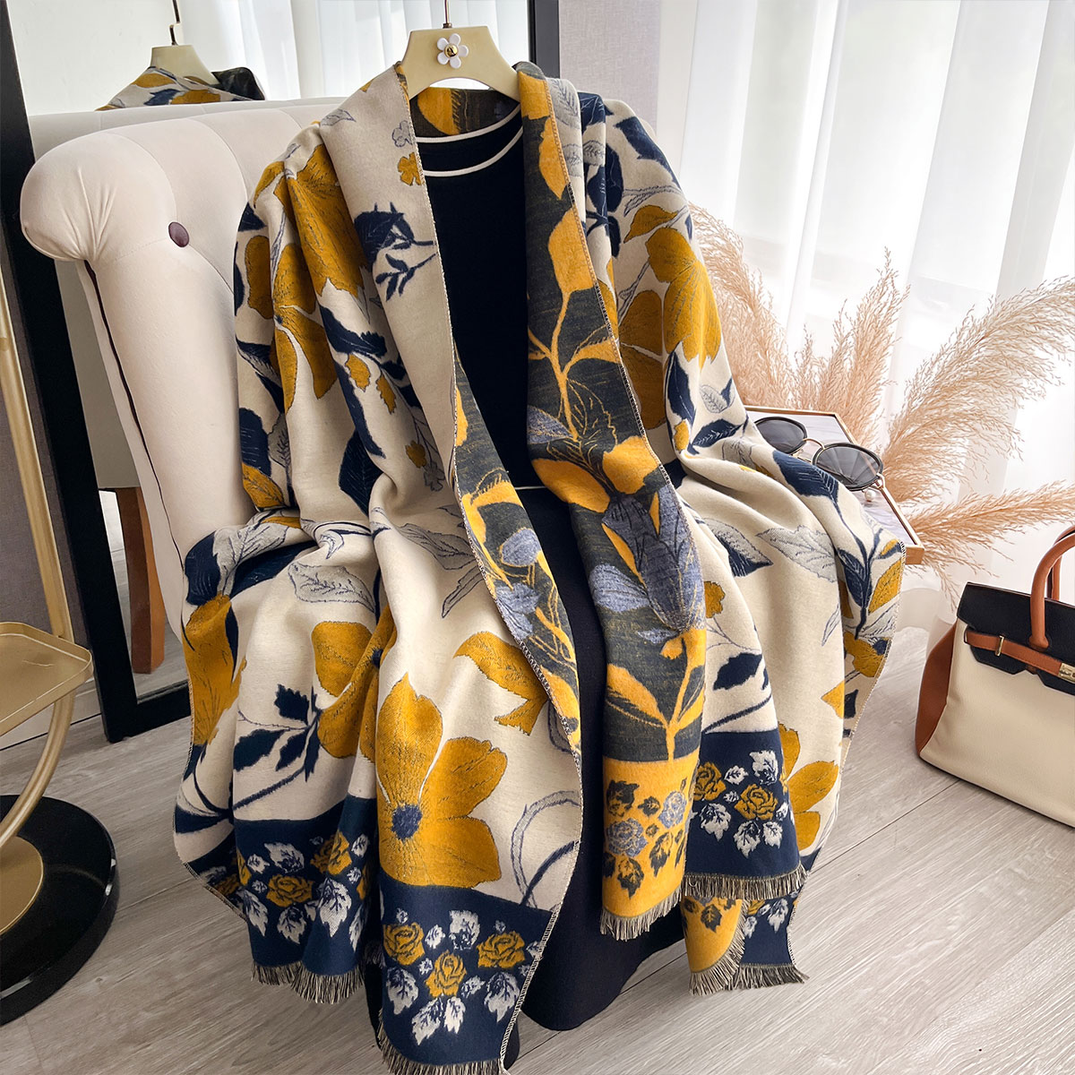 Women Thicken Luxury Winter Pa - огляд і ціна Cashmere Pashmina Wrap