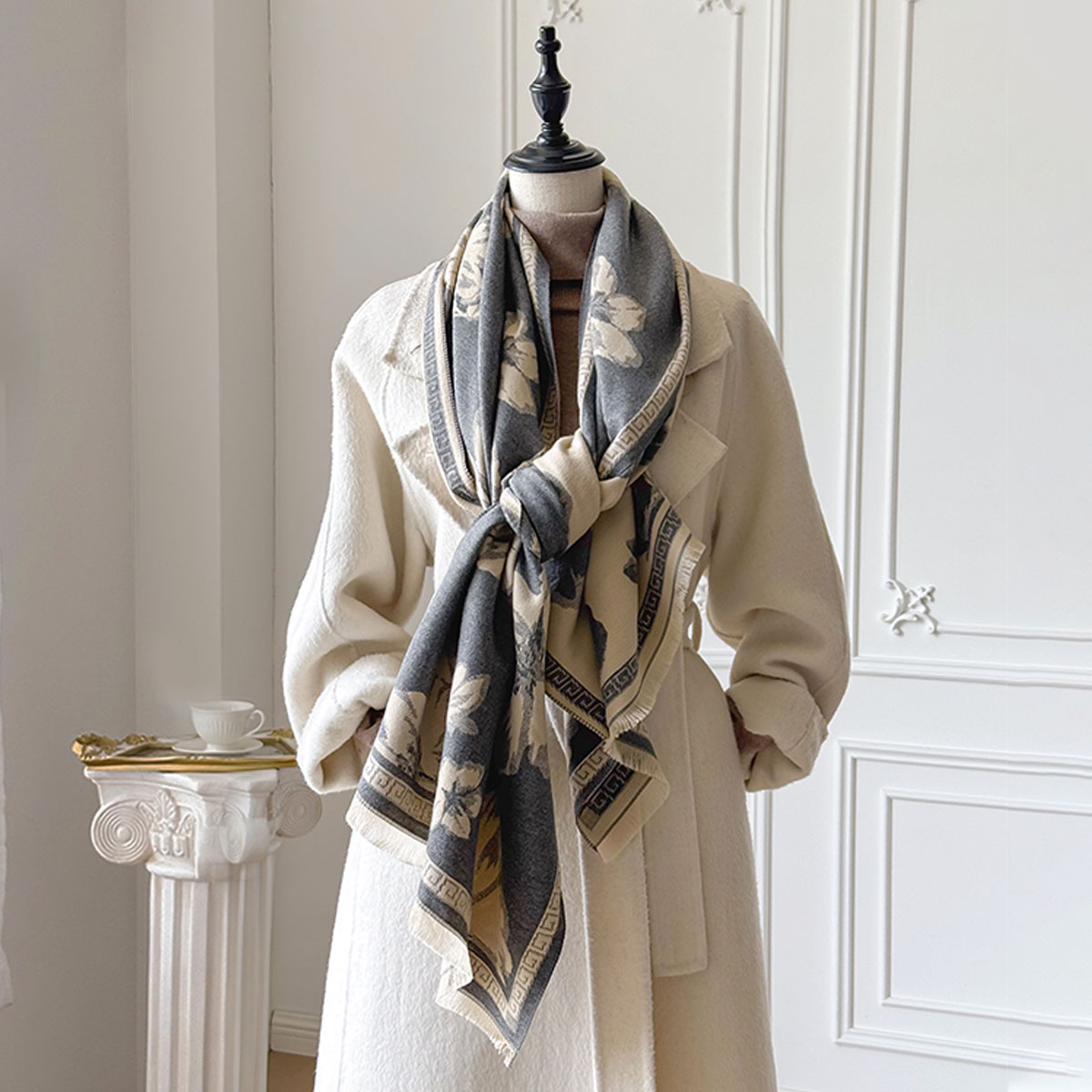 2025 New Women Winter Warm Flo - огляд і ціна Shawl Wrap Winter