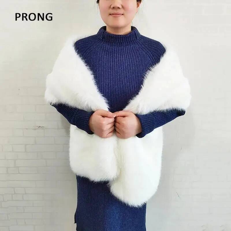Women Faux Fur Shawls Wraps Wi - огляд і ціна Shawl Wrap Winter