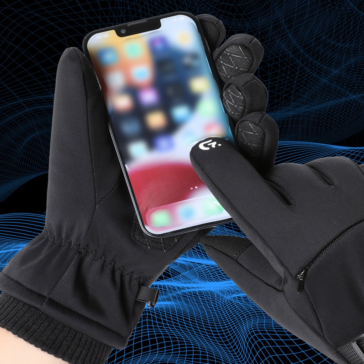 1 Pair Full Fingers Gloves Win - огляд і ціна Touch Screen Gloves